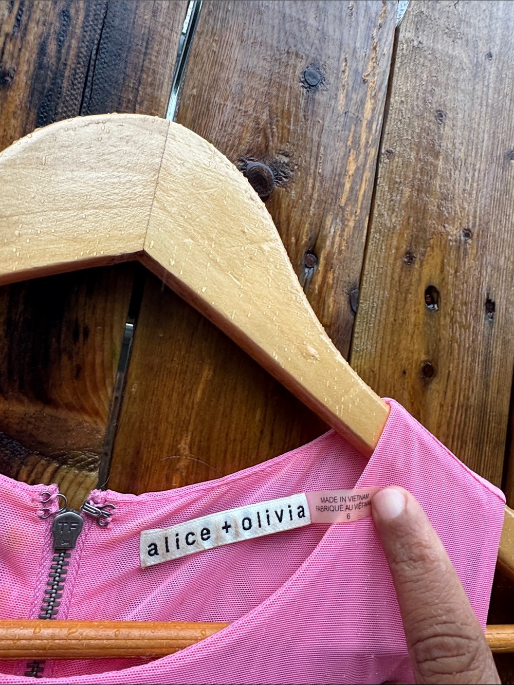 Alice + Olivia charra vegan leather pleated Dress - Picture 6 of 8